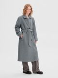Selected DUBBELE KNOPENRIJ WOLMIX LANGE JAS, Light Grey Melange, highres - 16090125_LightGreyMelange_008.jpg