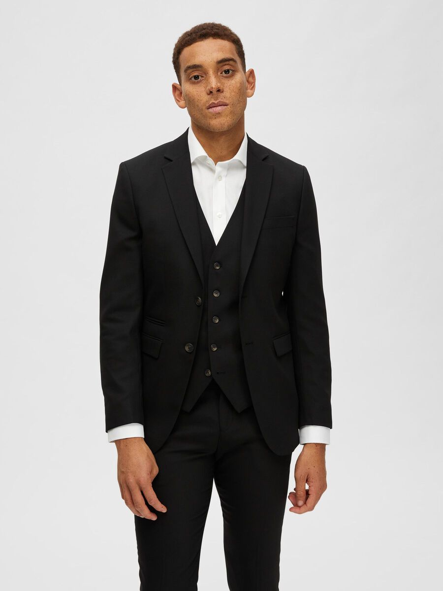 Selected VÆVET BLAZER, Black, highres - 16087868_Black_003.jpg