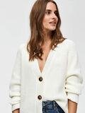 Selected ORGANIC COTTON - KNITTED CARDIGAN, Snow White, highres - 16066065_SnowWhite_006.jpg