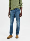 Selected MELLEMVASK STRAIGHT FIT JEANS, Medium Blue Denim, highres - 16087781_MediumBlueDenim_003.jpg