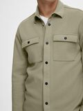 Selected KLASSISK OVERSHIRT, Vetiver, highres - 16085115_Vetiver_006.jpg