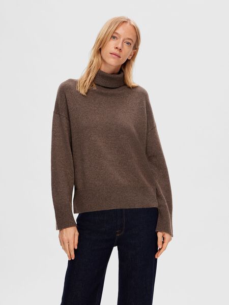 Selected RELAXED FIT PULLOVER, Morel, highres - 16093235_Morel_1097715_003.jpg