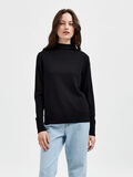 Selected MERINO WOOL JUMPER, Black, highres - 16085204_Black_003.jpg