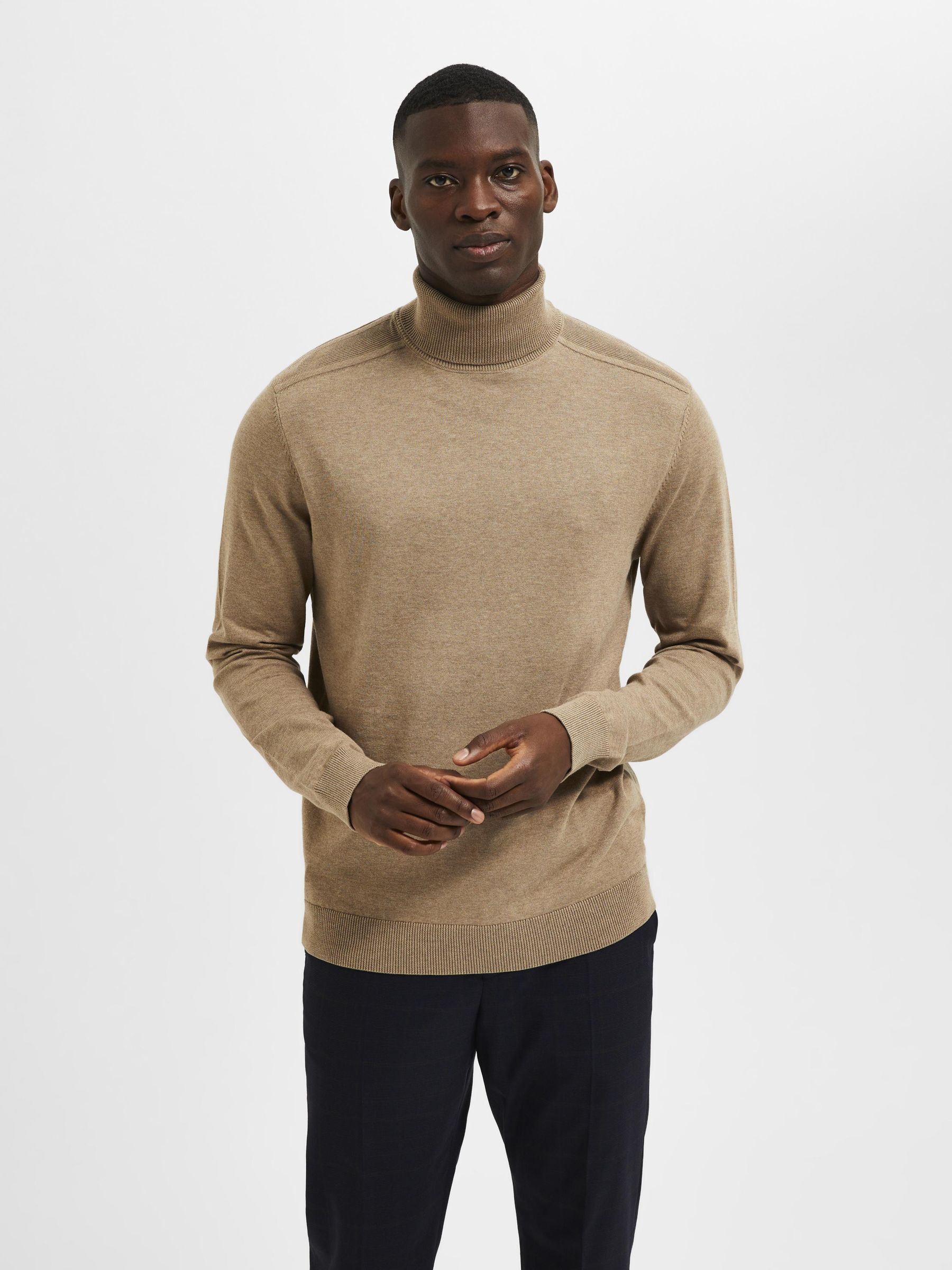 Men's High Neck Jumpers | Rollnecks 