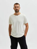 Selected JERSEY T-SHIRT, Egret, highres - 16082830_Egret_003.jpg