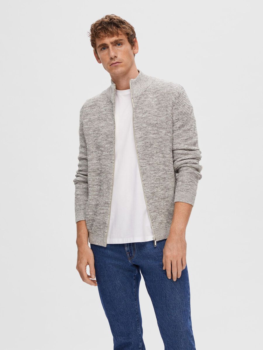 Selected GLIDELÅS CARDIGAN, Marshmallow, highres - 16090152_Marshmallow_1039520_003.jpg