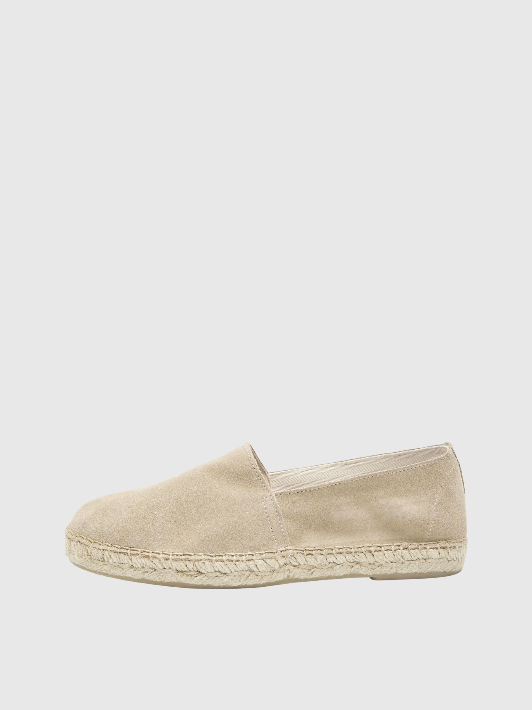 Beige suede hot sale espadrilles
