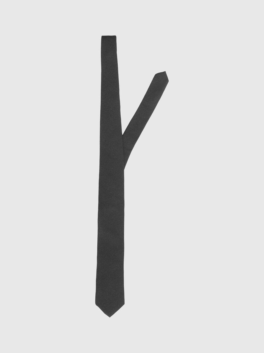 Selected WOOL TIE, Black, highres - 16094471_Black_001.jpg