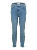 Selected TAILLE HAUTE JEAN MOM, Medium Blue Denim, highres - 16087632_MediumBlueDenim_001.jpg