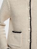 Selected MANCHES LONGUES CARDIGAN EN MAILLE, Birch, highres - 16095377_Birch_1136176_006.jpg