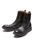 Selected CHUNKY - LEATHER BOOTS, Black, highres - 16058504_Black_002.jpg