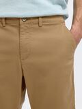 Selected SLIM-FIT CHINO SHORTS, Ermine, highres - 16092329_Ermine_006.jpg