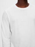 Selected 2-PACK COTTON LONG-SLEEVED T-SHIRT, Bright White, highres - 16094138_BrightWhite_006.jpg