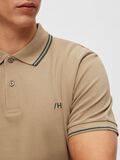 Selected SHORT SLEEVED POLO SHIRT, Kelp, highres - 16087840_Kelp_006.jpg