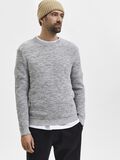 Selected CREW NECK KNITTED PULLOVER, Marshmallow, highres - 16059390_Marshmallow_605104_008.jpg