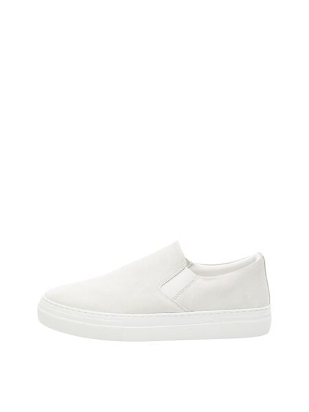 Selected SUÈDE SNEAKERS, White, highres - 16072983_White_001.jpg