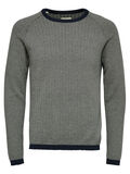 Selected CREW NECK - STRIKTRØJE, Dark Sapphire, highres - 16060928_DarkSapphire_604844_001.jpg