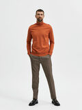 Selected LANGARM ROLLKRAGEN PULLOVER, Bombay Brown, highres - 16074684_BombayBrown_779199_005.jpg