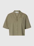 Selected KORTERMET CROPPED SKJORTE, Vetiver, highres - 16097964_Vetiver_001.jpg