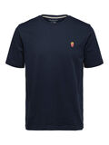 Selected RELAXED FIT T-SHIRT, Sky Captain, highres - 16075135_SkyCaptain_001.jpg