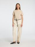 Selected GESTREIFTES BAUMWOLL T-SHIRT, Oatmeal, highres - 16097179_Oatmeal_1215258_005.jpg