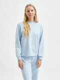 Selected MANCHES LONGUES SWEAT-SHIRT, Cashmere Blue, highres - 16084992_CashmereBlue_003.jpg