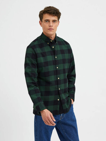 Selected FLANNEL SHIRT, Sycamore, highres - 16074464_Sycamore_953816_003.jpg