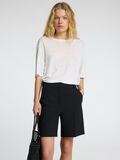 Selected LINEN T-SHIRT, Bright White, highres - 16090089_BrightWhite_008.jpg