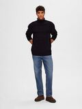 Selected CABLE-KNIT PULLOVER, Black, highres - 16077218_Black_005.jpg