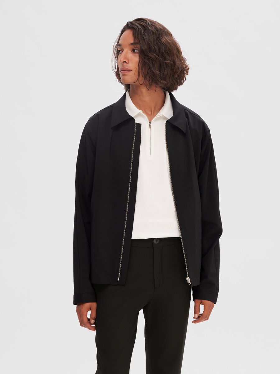 Selected TAILORED RITS JAS, Black, highres - 16089950_Black_003.jpg