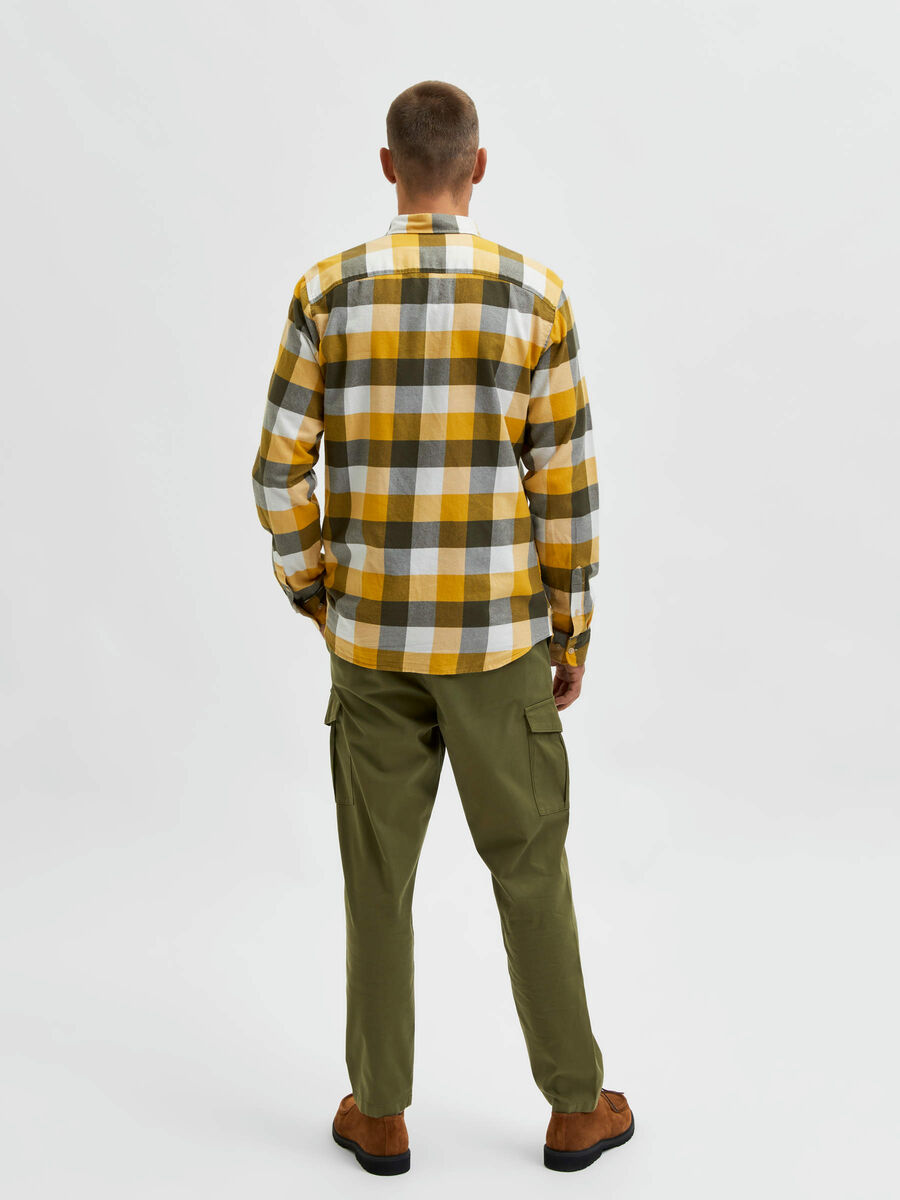 Selected FLANNEL - SHIRT, Forest Night, highres - 16074464_ForestNight_862553_004.jpg