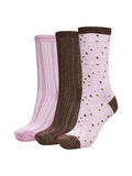 Selected PACK DE 3 PARES DE VISCOSA CALCETINES, Fair Orchid, highres - 16079125_FairOrchid_844522_001.jpg