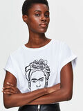 Selected IMPRIMÉ FRIDA KAHLO - T-SHIRT, White, highres - 16075658_White_809274_008.jpg