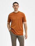 Selected MANCHES COURTES T-SHIRT, Bombay Brown, highres - 16077385_BombayBrown_003.jpg