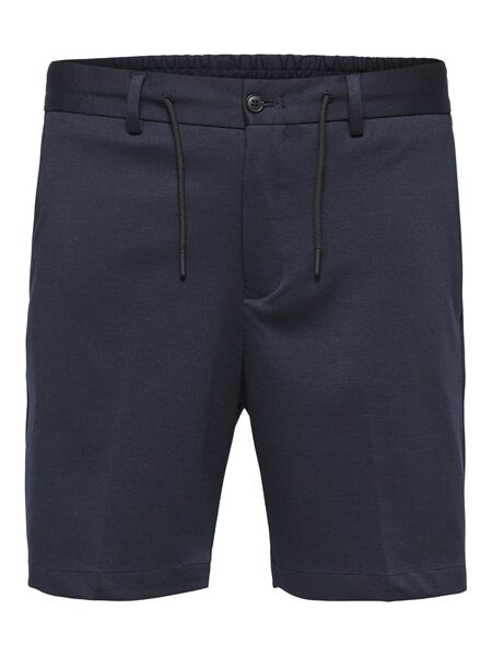 Selected TAILORED LOOK STRETCH CARGO SHORTS, Navy Blazer, highres - 16079023_NavyBlazer_001.jpg