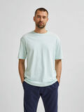 Selected LOOSE-FIT- T-SHIRT, Glacier, highres - 16083966_Glacier_003.jpg