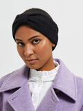 Selected KNITTED HEADBAND, Black, highres - 16086741_Black_003.jpg