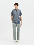 Selected ZIP-UP POLO SHIRT, Sky Captain, highres - 16086029_SkyCaptain_958465_005.jpg