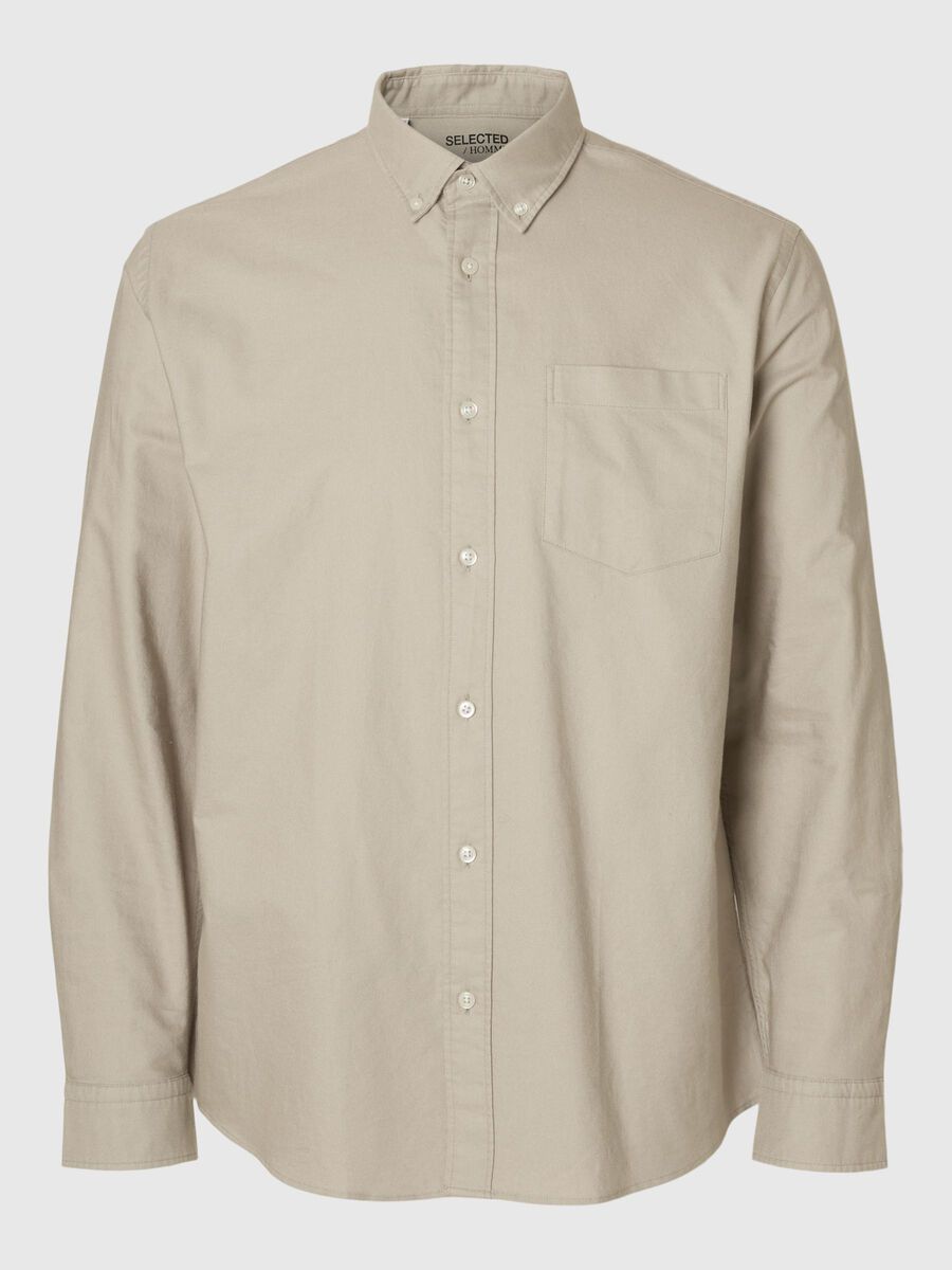 Selected OXFORD CAMISA, Pure Cashmere, highres - 16077359_PureCashmere_001.jpg