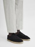 Selected ESPADRILLES EN DAIM BASKETS, Black, highres - 16078878_Black_003.jpg