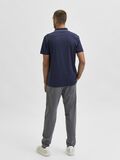 Selected SHORT SLEEVED COOLMAX® POLO SHIRT, Navy Blazer, highres - 16082844_NavyBlazer_004.jpg