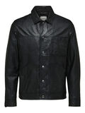 Selected DE CORDERO - CHAQUETA DE PIEL, Black, highres - 16076441_Black_001.jpg