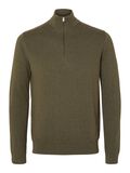 Selected HALF-ZIP STRICKPULLOVER, Ivy Green, highres - 16074687_IvyGreen_779218_001.jpg