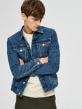 Selected KOMFORTSTRETCH JEANSJACKE, Medium Blue Denim, highres - 16072885_MediumBlueDenim_008.jpg