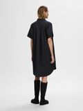 Selected COTTON SHIRT DRESS, Black, highres - 16092160_Black_004.jpg
