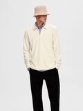 Selected PLISSÉ PLEATED POLO SHIRT, Egret, highres - 16093347_Egret_008.jpg