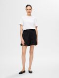 Selected BRODERIE ANGLAISE SHORTS, Black, highres - 16095103_Black_005.jpg