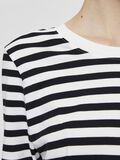 Selected STRIBET LANGÆRMET T-SHIRT, Black, highres - 16077350_Black_817005_006.jpg