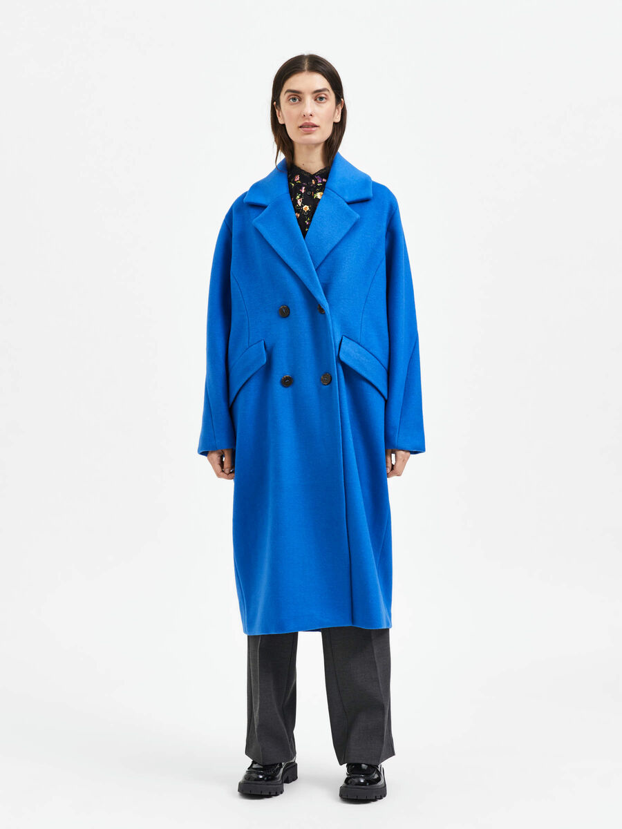 Selected OVERSIZED DOUBLE-BREASTED COAT, Princess Blue, highres - 16085113_PrincessBlue_005.jpg