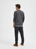 Selected KNITTED LONG SLEEVED SHIRT, Dark Grey Melange, highres - 16086748_DarkGreyMelange_004.jpg